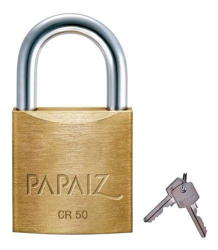 Imagem de Cadeado Papaiz 50mm Com Chave