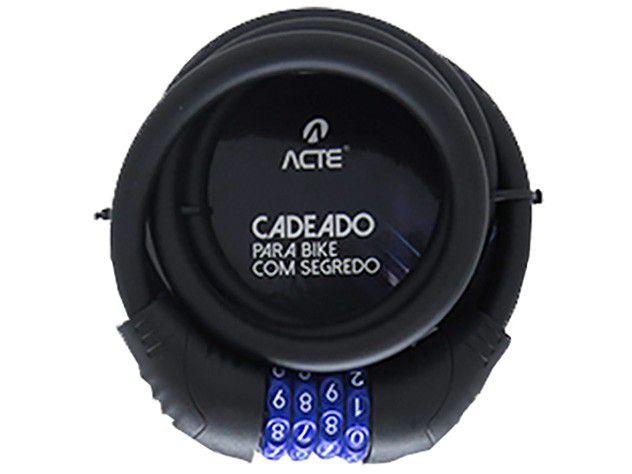 Cadeado para Bicicleta com Segredo Acte Sports A64 Menor preço em Cadeado para Bicicleta com Segredo Acte Sports A64