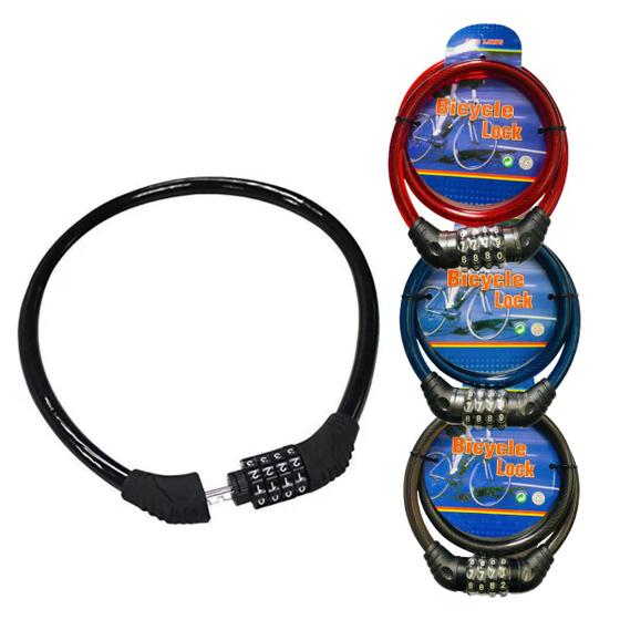 Cadeado para bicicleta e moto com segredo 80cm/12mm dasshaus Menor preço em Cadeado para bicicleta e moto com segredo 80cm/12mm dasshaus