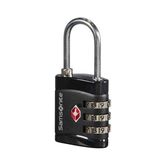 Imagem de Cadeado Samsonite TSA com Combinação Preto CO1009037
