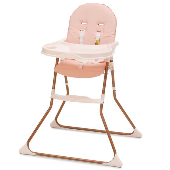 Imagem de Cadeira alimentação refeição bebê 5025 nick galzerano rosa