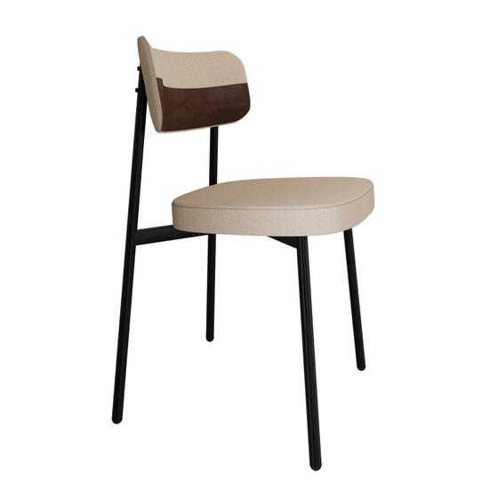Imagem de Cadeira Alloa Fixa com 4 Pés 50 X 44,7 X 83,8 Cm com 1 Unidade