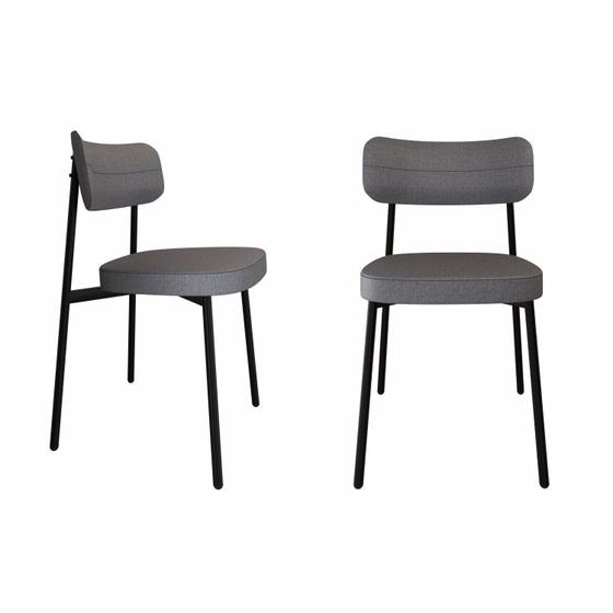 Imagem de Cadeira Alloa Fixa com 4 Pés 500 X 447 X 838 Mm com 2 Unidades