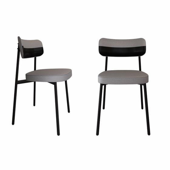Imagem de Cadeira Alloa Fixa com 4 Pés 500 X 447 X 838 Mm com 2 Unidades