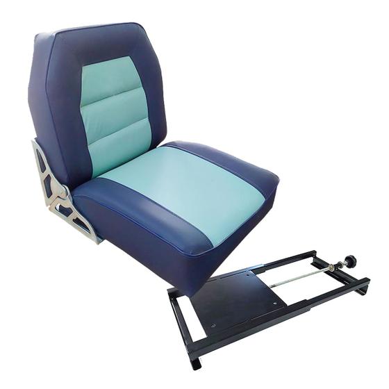 Imagem de Cadeira Almofadada para Barco de Alumínio ou Lancha + Suporte