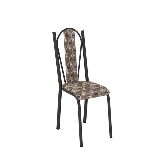 Imagem de Cadeira Artefamol CAD28 Base Preto Assento Mosaico Palha- Straso Moveis