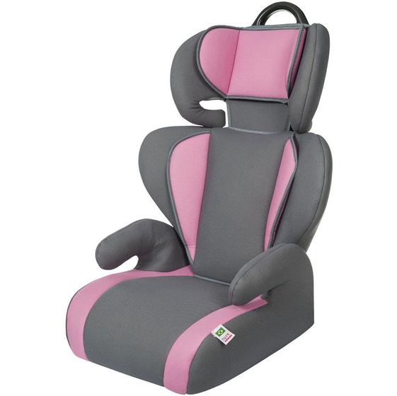 Imagem de Cadeira Bebê para Carro até 36kg Safety & Comfort Tutti Baby - Cinza e Rosa