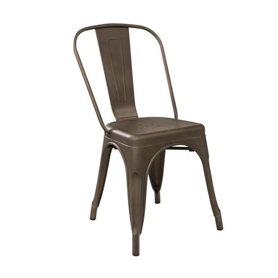 Imagem de Cadeira Berlim Bronze Aço 85x44x50cm Fratini