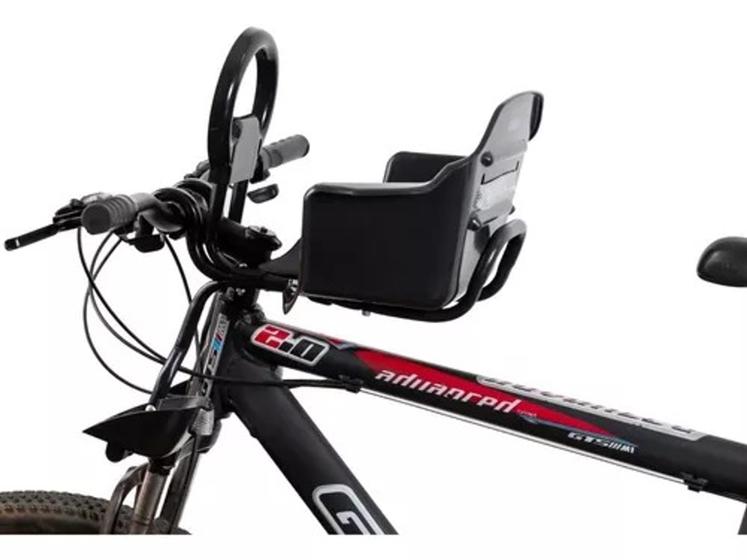 Imagem de Cadeira Bicicleta Frontal Dianteira Cadeirinha Luxo Bike