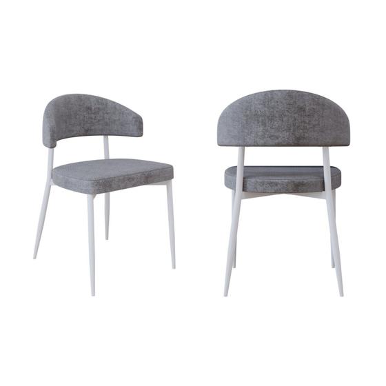 Imagem de Cadeira Bless Fixa com 4 Pés 55 X 52,5 X 77,5 Cm com 2 Unidades