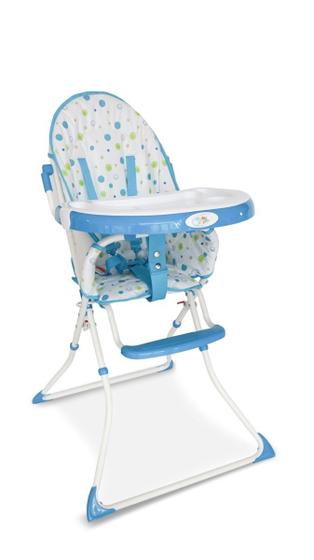 Imagem de Cadeira CadeirÃo AlimentaÇÃo Bebe Infantil CrianÇa Flash  Azul