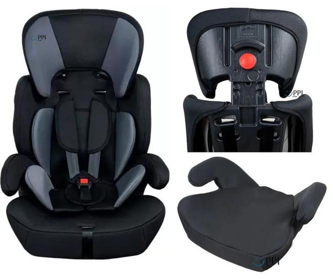 Cadeira Cadeirinha Assento Carro Infantil Styll Auto 9 a 36kg Grafite Menor preço em Cadeira Cadeirinha Assento Carro Infantil Styll Auto 9 a 36kg Grafite