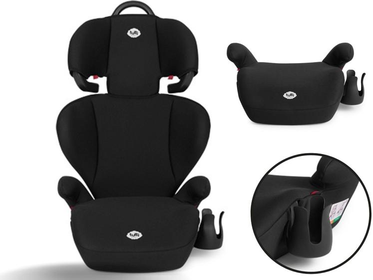 Imagem de Cadeira Cadeirinha para Carro Assento Infantil Para Carro Preto Delta 15-36kg Tutti Baby