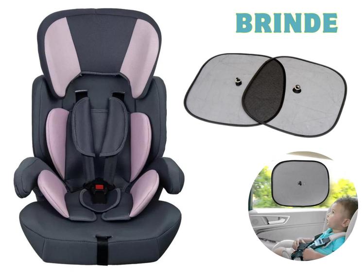 Imagem de Cadeira Cadeirinha Para Carro Cadeira de Segurança para Carro Infantil Criança Bebe 9 A 36 Kg Vira Assento Styll Baby C/cinto