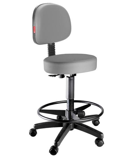 Imagem de Cadeira Caixa Corano Alta Secretária - Balcão - Portaria - Varias Cores direto da Fábrica/Renaflex