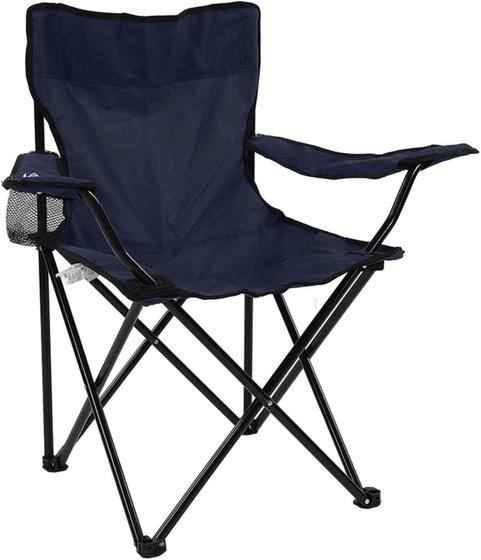 Imagem de Cadeira Camping Dobrável Com Bolsa De Transporte Com Porta Copo