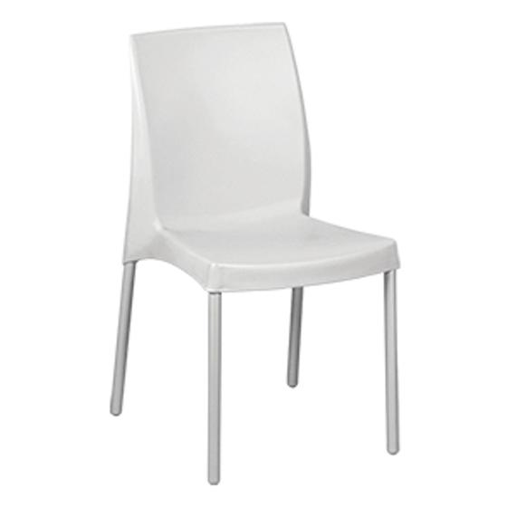 Cadeira Classic Sem Braço Branca Resistente-MA UTILIDADES Menor preço em Cadeira Classic Sem Braço Branca Resistente-MA UTILIDADES