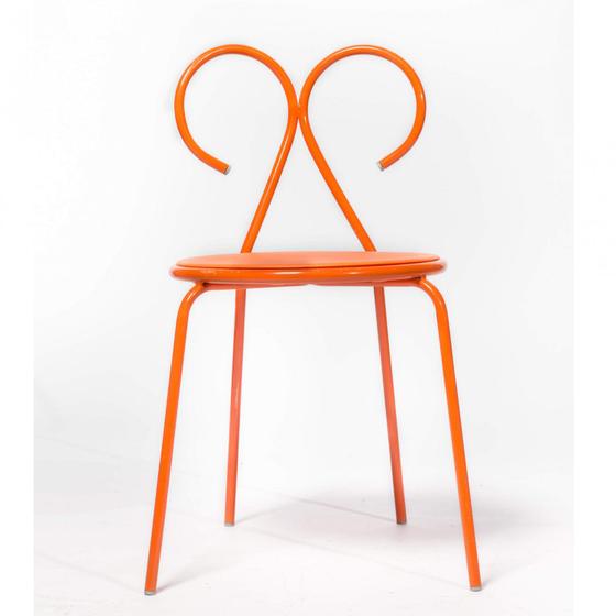 Imagem de Cadeira com Encosto Fantasminha Prima Design Laranja