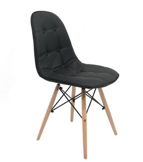 Imagem de Cadeira Concha DKR Wood Botonê Preta byartdesign
