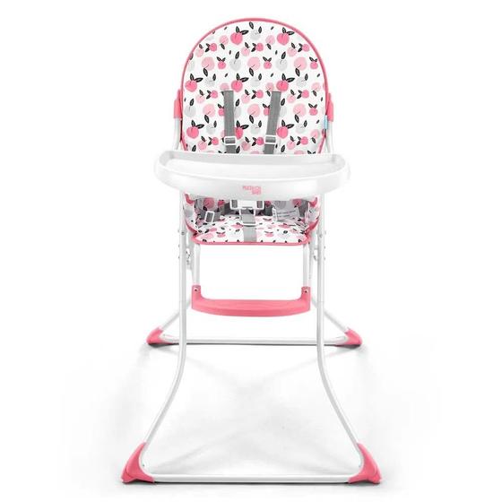 Imagem de Cadeira de Alimentação Alta Slim 6m-15Kg Rosa Multikids Baby - BB370