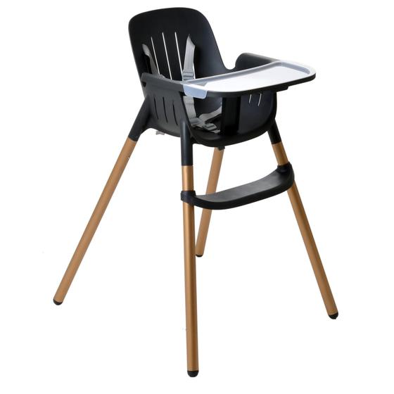 Cadeira de Alimentação Infantil Burigotto Poke Night Sky - Preta Imagem de Cadeira de Alimentação Infantil Burigotto Poke Night Sky