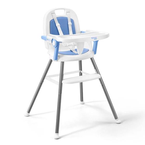 Imagem de Cadeira de Alimentação Portátil Berry 3 em 1 Azul - Multikids