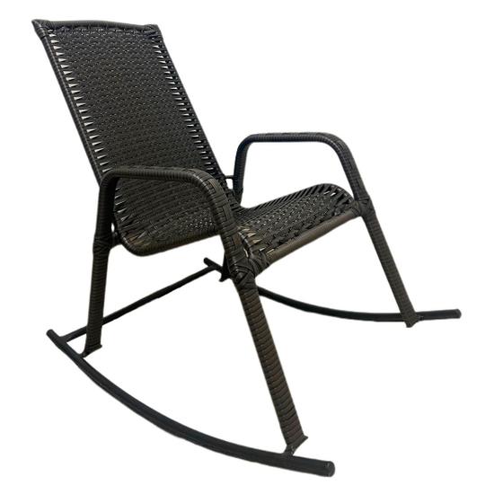 Imagem de Cadeira de Balanço Aconchego Fibra Sintética - Wj Design