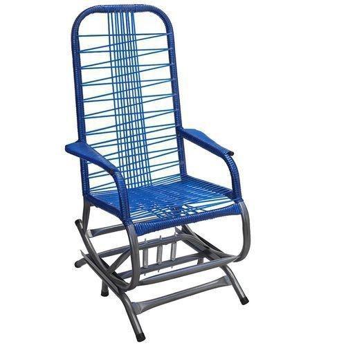 Imagem de Cadeira de Balanço de Fio Azul Fortmix