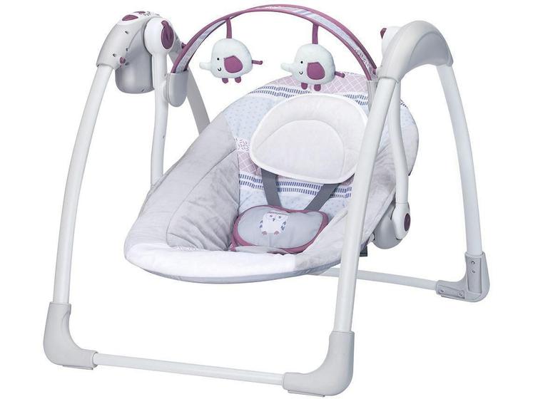 Imagem de Cadeira de Balanço para Bebê Automática Com Timer Plush Toys - Mastela