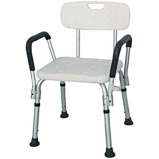 Cadeira De Banho Em Alumínio - Fst5206 - Zimedical Menor preço em Cadeira De Banho Em Alumínio - Fst5206 - Zimedical