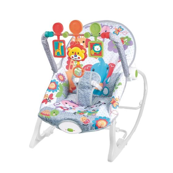 Cadeira de Descanso Vibratória e Balanço Para Bebê Zippy Toys Com ...