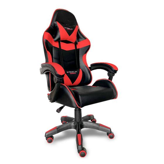 Imagem de Cadeira De Escritório Gamer Ergonômica Drakon CH31BKRD ELG