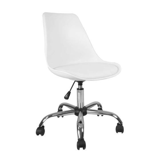 Imagem de Cadeira de Escritório Giratória Eames Branca