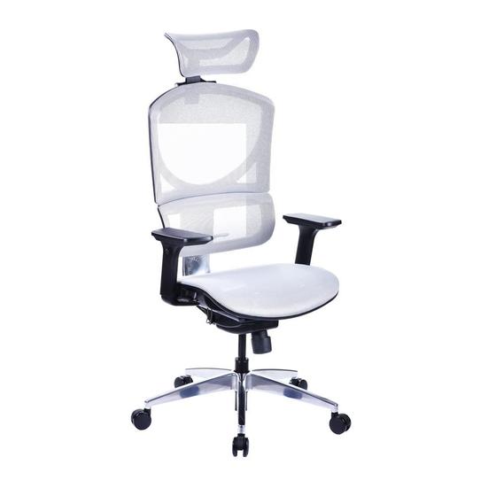 Cadeira de Escritório Husky Office Lux 800, Cinza Claro - HOFB011 Menor preço em Cadeira de Escritório Husky Office Lux 800, Cinza Claro - HOFB011