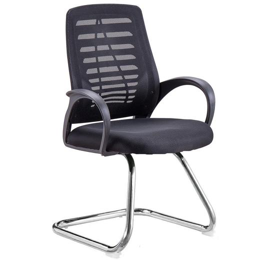 Cadeira de Escritório Moob Viena Executiva Base Fixa Com Função Relax Telada Preta Menor preço em Cadeira de Escritório Moob Viena Executiva Base Fixa Com Função Relax Telada Preta