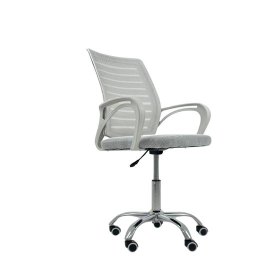 Imagem de Cadeira de Escritório Secretaria Diretor Roma Ergonômica - Branca