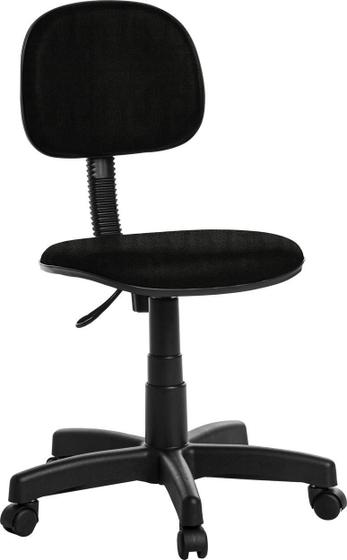 Imagem de Cadeira De Escritório Secretaria Rcp Cor Preto