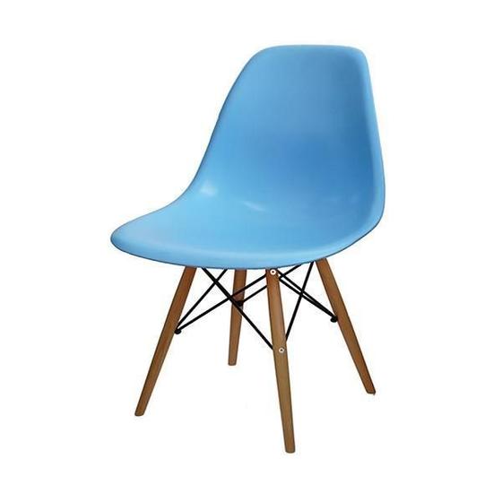 Imagem de Cadeira De Jantar Design Eiffel Charles Eames Dkr ul Claro