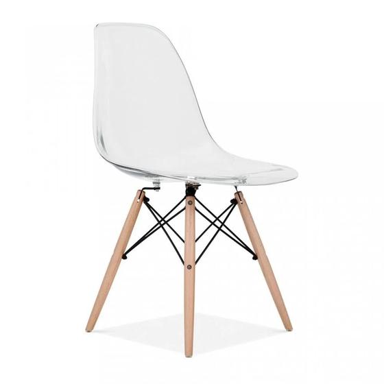 Imagem de Cadeira de Jantar Eames DSR Incolor Transparente