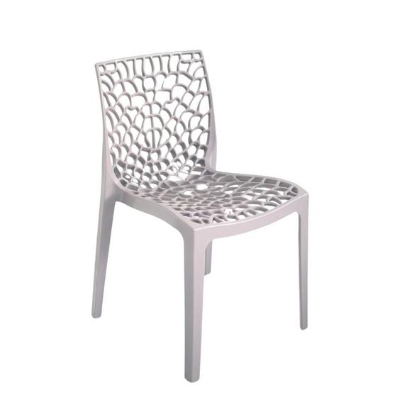 Cadeira de Jantar Gruvyer Cozinha Área Gourmet Empilhável Fendi Menor preço em Cadeira de Jantar Gruvyer Cozinha Área Gourmet Empilhável Fendi