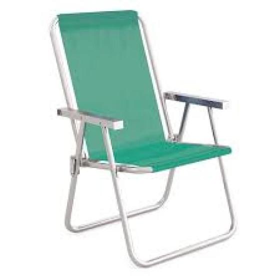 Cadeira De Praia Piscina Alta de Alumínio Sannet Mor Anis Menor preço em Cadeira De Praia Piscina Alta de Alumínio Sannet Mor Anis