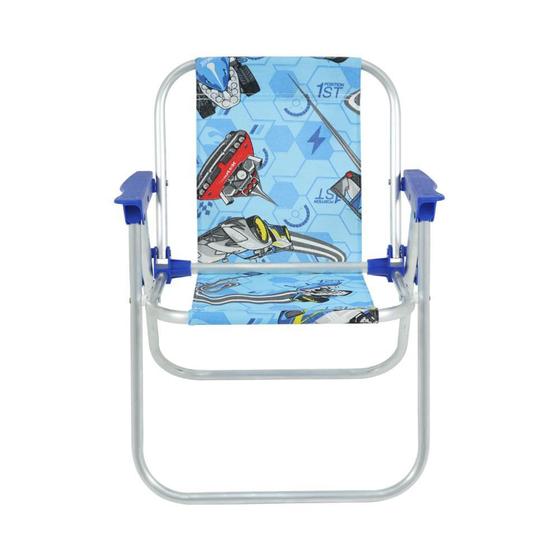 Imagem de Cadeira De Praia Piscina Infantil Bel - Hot Wheels - Azul