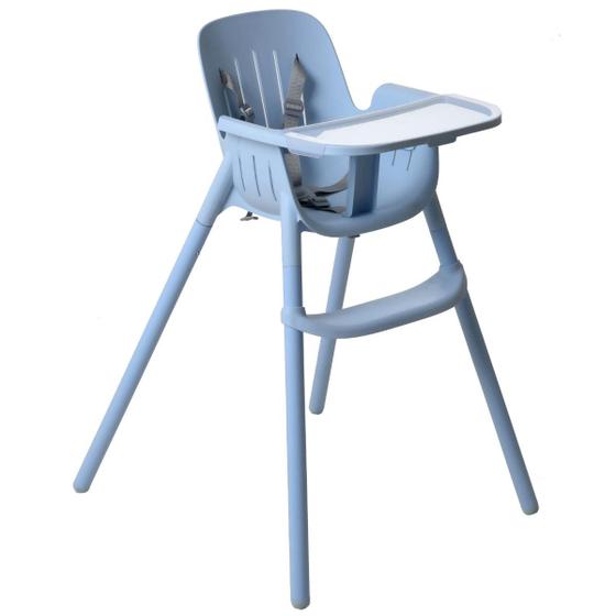 Imagem de Cadeira de refeição bebê poke burigotto baby blue azul