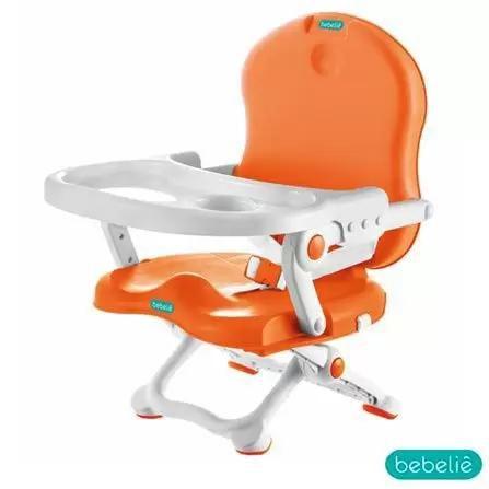 Cadeira De Refeição Infantil Pocket Bebeliê Laranja Menor preço em Cadeira De Refeição Infantil Pocket Bebeliê Laranja