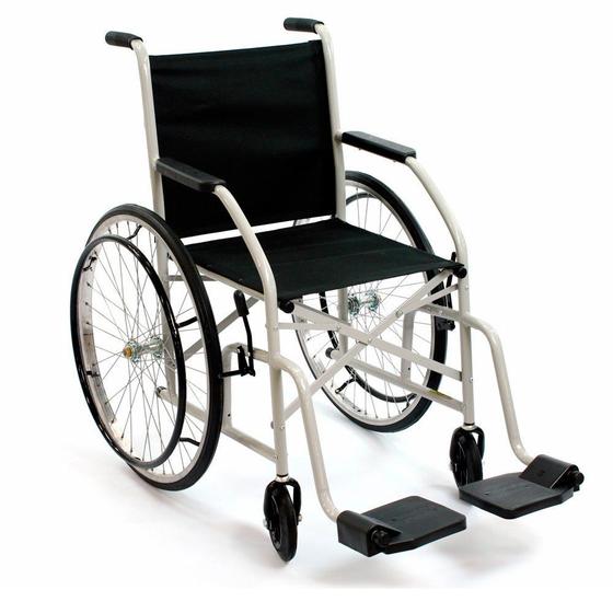 Imagem de Cadeira de rodas 101 Roda Raiada, Pneus Maciços - CDS
