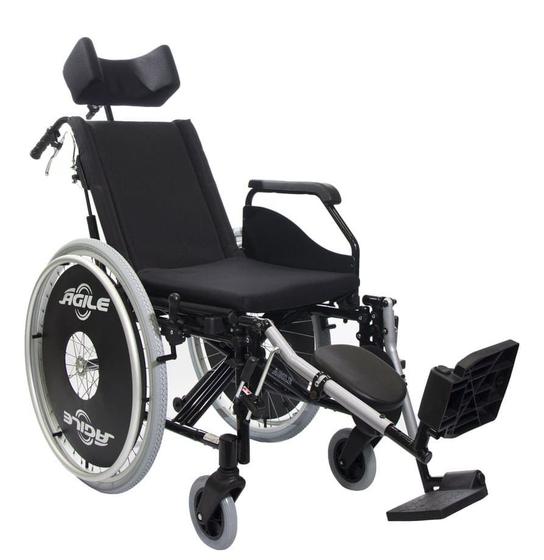Imagem de Cadeira de rodas Agile reclinável Jaguaribe