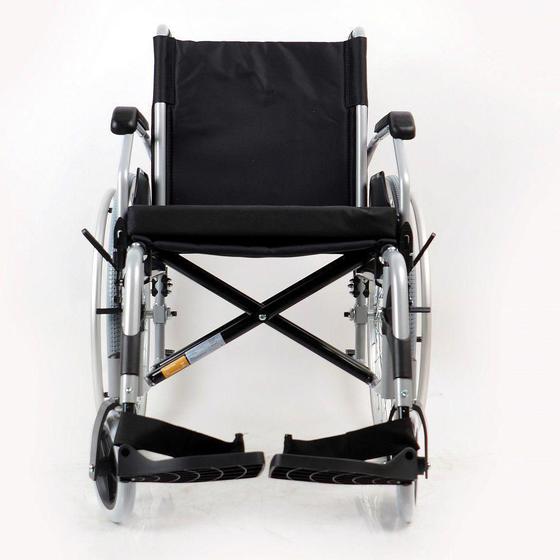 Imagem de Cadeira De Rodas Em Alumínio Dobrável T44Cm D600 Dellamed