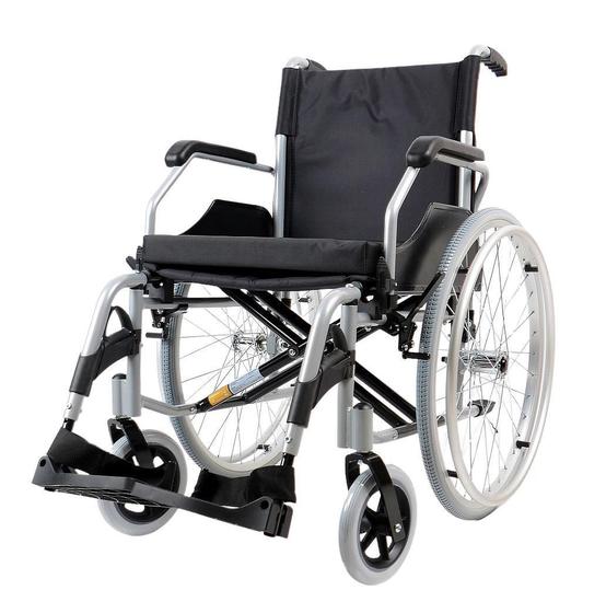 Imagem de Cadeira De Rodas Em Alumínio Dobrável T46Cm D600 Dellamed
