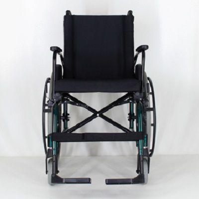 Imagem de Cadeira de Rodas Manual em Aço Carbono Dobrável MA3F Eco Ortomobil