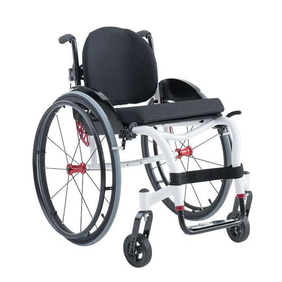 Imagem de Cadeira de rodas monobloco Star Lite Premium Ortobras - L44 X P45 X A35 - Branco